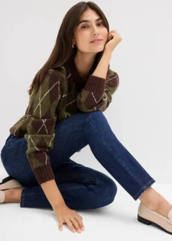 Skinny-Jeans High Waist, Cropped Damen Bekleidung·Shirts & Tops|Jeans