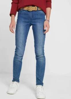Kinder bonprix Mädchen 9-16 Jahre·Jeans|Skinny-Jeans Mid Waist
