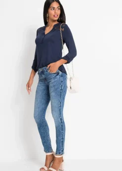 Damen bonprix Bekleidung·Shirts & Tops|Jeans|Skinny-Jeans Mid Waist, Stretch