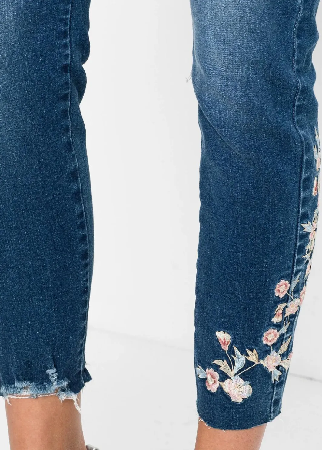 Damen bonprix Bekleidung·Shirts & Tops|Jeans|Skinny-Jeans Mid Waist, verkürzt