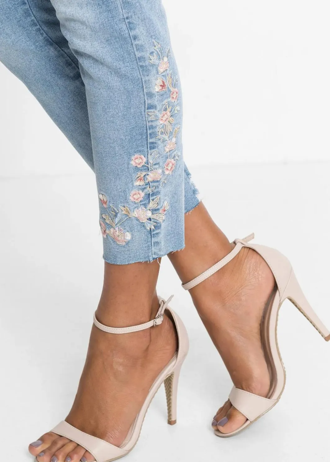 Hot Skinny-Jeans Mid Waist, verkürzt Damen Jeans|Bekleidung·Shirts & Tops