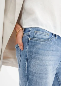 Clearance Skinny-Jeans mit Spitze Damen Bekleidung·Shirts & Tops|Jeans