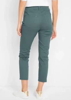 Damen bonprix Bekleidung·Kleider|Slim Fit 7/8-Hose, High Waist