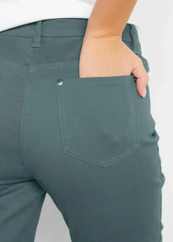 Damen bonprix Bekleidung·Kleider|Slim Fit 7/8-Hose, High Waist