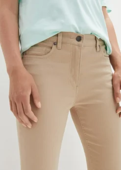 Damen bonprix Bekleidung·Kleider|Slim Fit 7/8-Hose, High Waist
