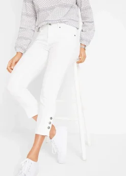 Best Slim Fit Jeans Mid Waist, cropped Damen Bekleidung·Shirts & Tops|Jeans