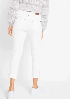 Best Slim Fit Jeans Mid Waist, cropped Damen Bekleidung·Shirts & Tops|Jeans