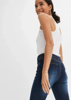 Sale Slim Fit Jeans Mid Waist, cropped Damen Bekleidung·Shirts & Tops|Jeans