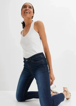 Sale Slim Fit Jeans Mid Waist, cropped Damen Bekleidung·Shirts & Tops|Jeans
