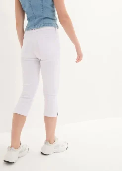 Damen bonprix Jeans|Bekleidung·Shirts & Tops|Slim Fit Jeans Mid Waist, cropped
