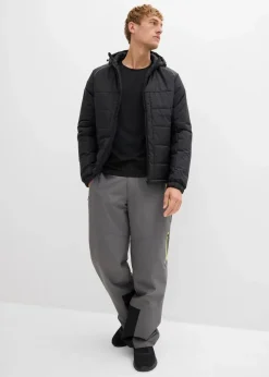Herren bonprix Große Größen|Basics|Slim Fit Langarm-Thermoshirt (2er Pack)