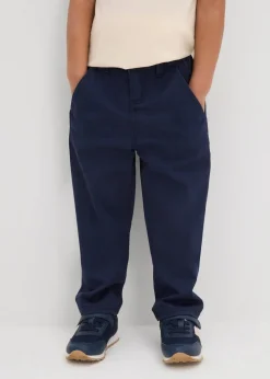Clearance Slim Fit Stretch-Chinohose mit verstellbarem Bund, Straight Kinder Jungen 2-8 Jahre·Jeans & Hosen