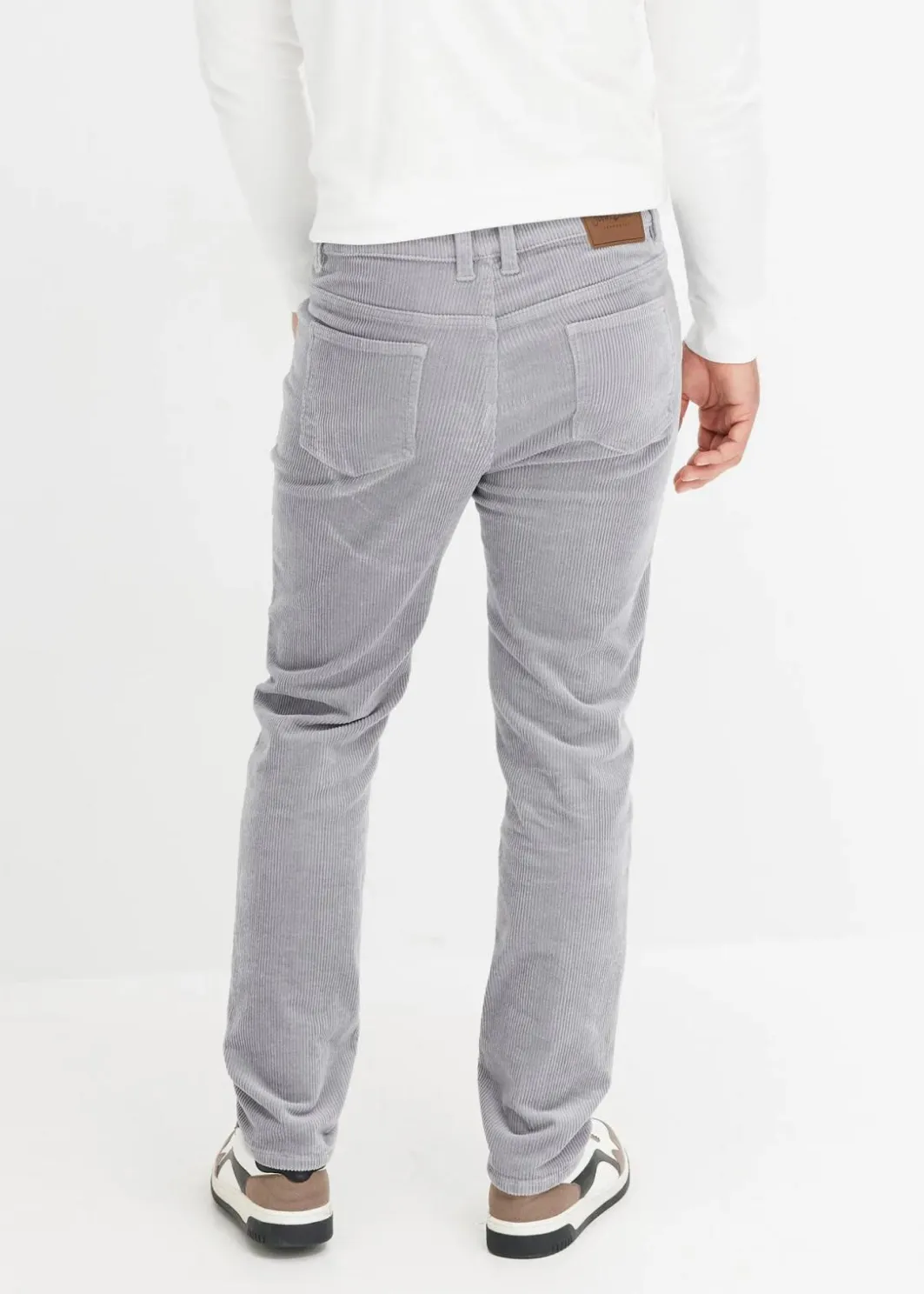 Best Slim Fit Stretch-Cordhose mit Komfortschnitt Herren Hosen|Große Größen