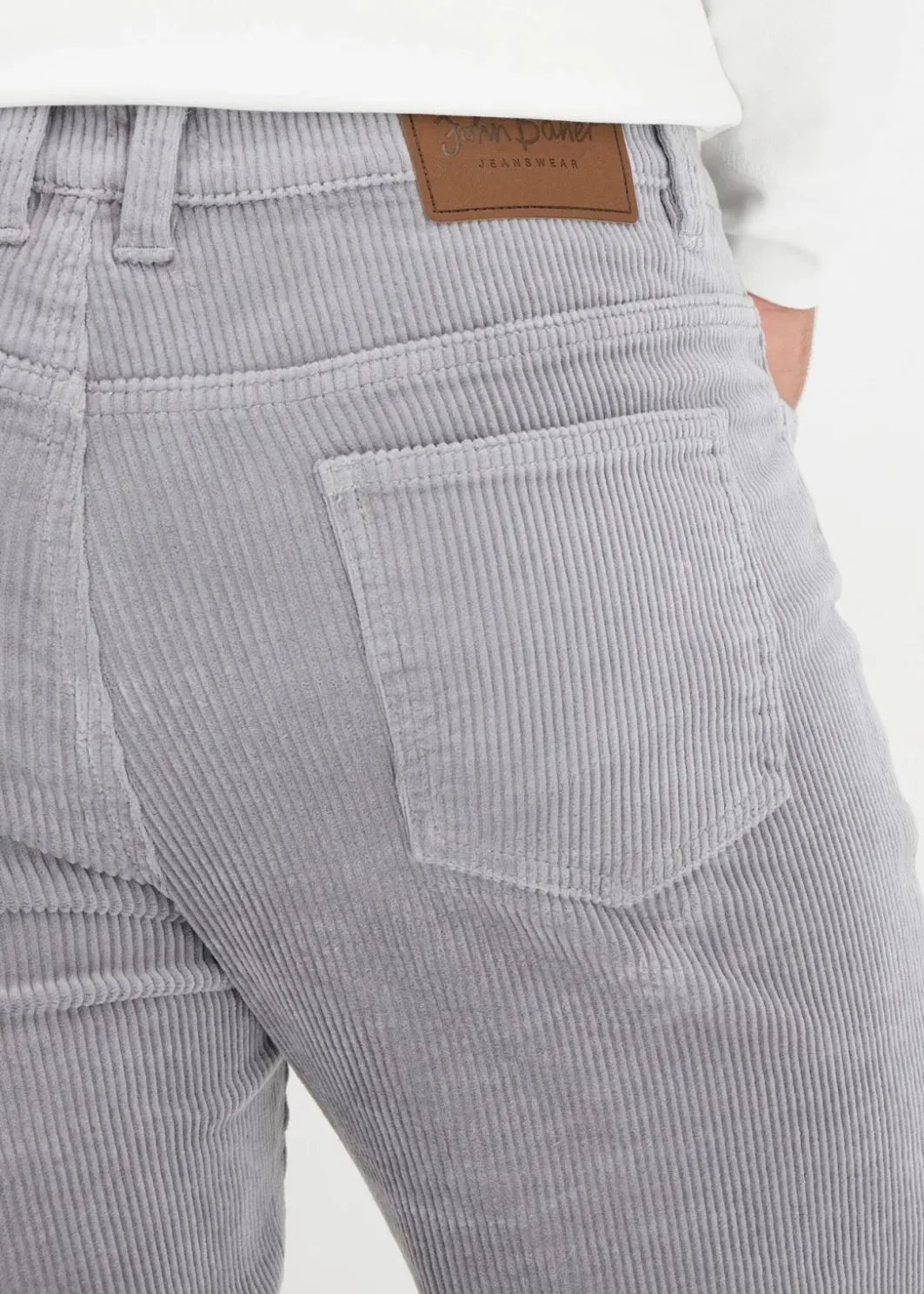 Best Slim Fit Stretch-Cordhose mit Komfortschnitt Herren Hosen|Große Größen