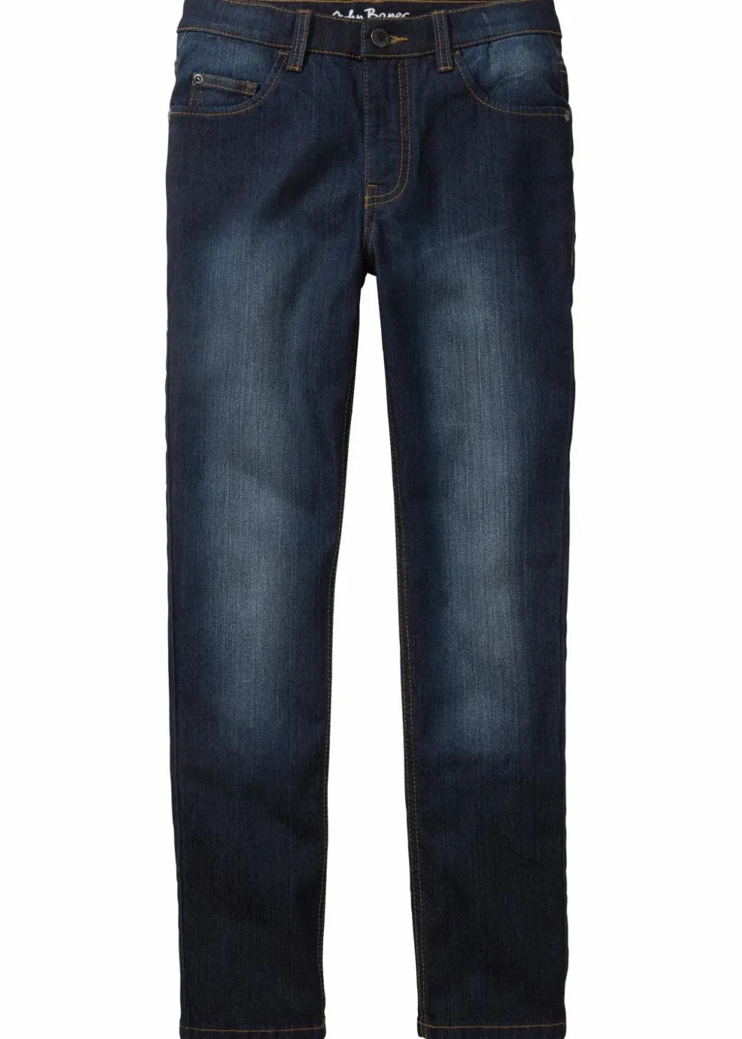 Kinder bonprix Jungen 9-16 Jahre·Bademode|Jungen 9-16 Jahre·Jeans|Slim Fit Stretch-Jeans mit verstellbarem Bund, Straight
