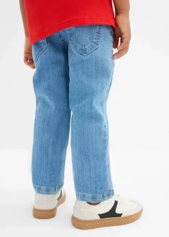 Clearance Slim Fit Stretch-Jeans mit verstellbarem Bund, Straight Kinder Jungen 2-8 Jahre·Jeans & Hosen