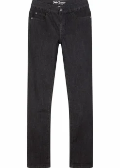 Kinder bonprix Jungen 9-16 Jahre·Bademode|Jungen 9-16 Jahre·Jeans|Slim Fit Stretch-Jeans mit verstellbarem Bund, Straight