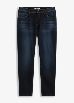 Slim Fit Stretch-Jeans, Tapered Herren Große Größen|Jeans