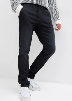 Herren bonprix Große Größen|Sweat|Slim Fit Sweat-Jeans, Straight