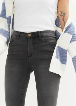 Damen bonprix Jeans|Bekleidung·Shirts & Tops|Slim Jeans High Waist, Shaping