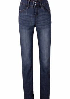 Outlet Slim-Fit-Jeans High Waist, Komfort-Stretch Damen Jeans|Kurzgrößen