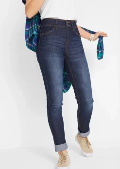 Outlet Slim-Fit-Jeans High Waist, Komfort-Stretch Damen Jeans|Kurzgrößen