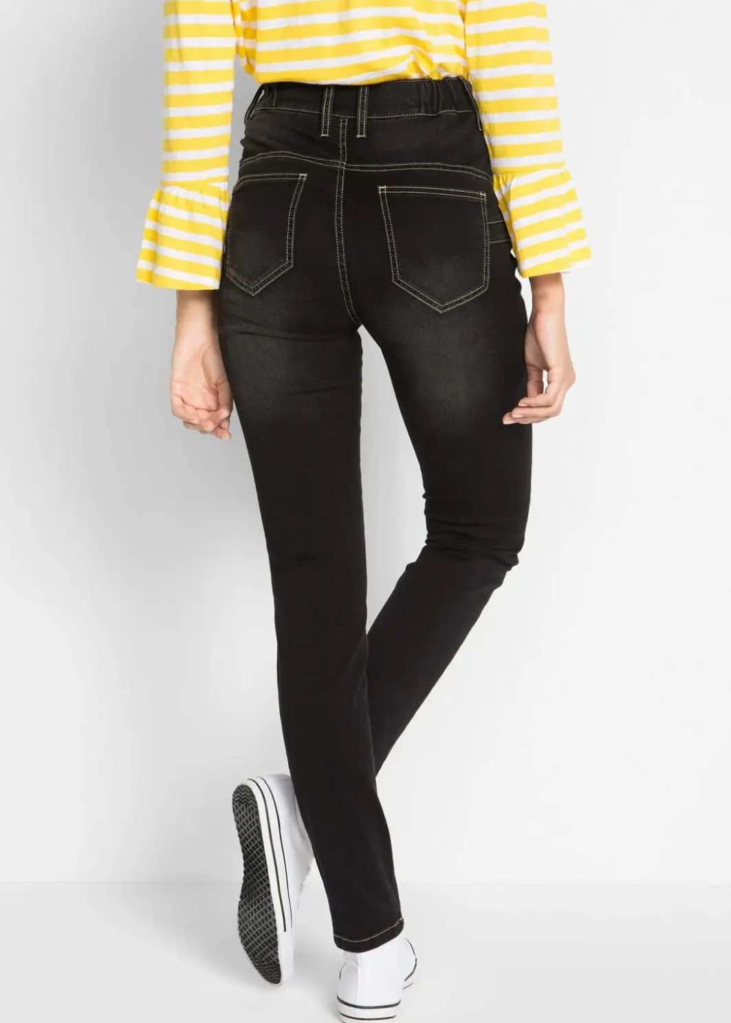 Hot Slim-Fit-Jeans High Waist, Super Stretch Damen Jeans|Bekleidung·Shirts & Tops