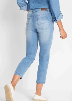 Sale Slim-Fit-Jeans Mid Waist, cropped Damen Bekleidung·Shirts & Tops|Jeans