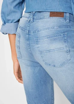 Sale Slim-Fit-Jeans Mid Waist, cropped Damen Bekleidung·Shirts & Tops|Jeans