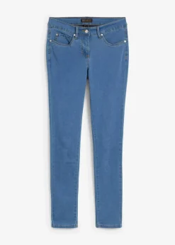 Hot Slim-Fit-Jeans Mid Waist, Super Stretch Damen Jeans|Kurzgrößen