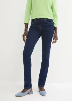 Best Slim-Fit-Jeans Mid Waist, Super Stretch Damen Jeans|Kurzgrößen