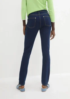 Best Slim-Fit-Jeans Mid Waist, Super Stretch Damen Jeans|Kurzgrößen