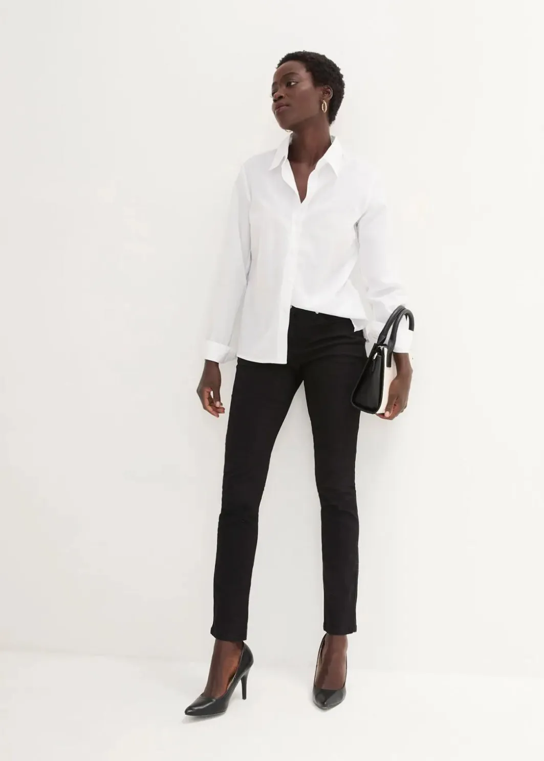 Best Slim-Fit-Jeans Mid Waist, Super Stretch Damen Kurzgrößen|Bekleidung·Shirts & Tops