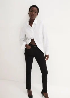 Best Slim-Fit-Jeans Mid Waist, Super Stretch Damen Kurzgrößen|Bekleidung·Shirts & Tops
