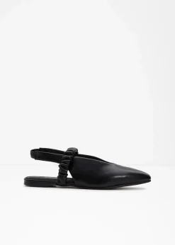 Damen bonprix Sommerschuhe|Sling-Ballerinas mit Raffung