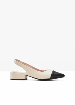 Hot Slingpumps mit flachem Absatz Damen Schuhe & Accessoires In Spezialgrößen·Elastischer Schaft|Pumps