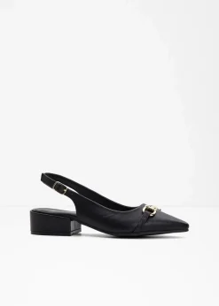 Hot Slingpumps mit flachem Absatz Damen Pumps