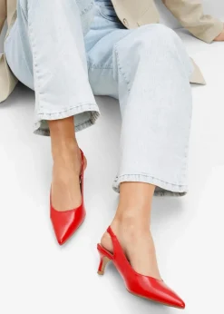 Slingpumps mit schmalem Absatz Damen Pumps