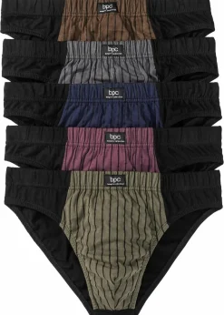Hot Slip aus weicher Baumwolle (5er Pack) Herren Slips|Große Größen