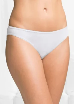 Damen bonprix Höschen|Baumwollunterwäsche|Slip (10er Pack)