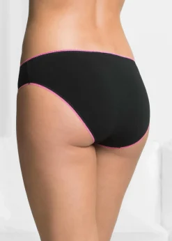 Damen bonprix Höschen|Baumwollunterwäsche|Slip (5er Pack)