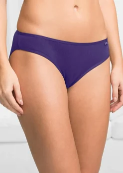 Damen bonprix Höschen|Baumwollunterwäsche|Slip (6er Pack)