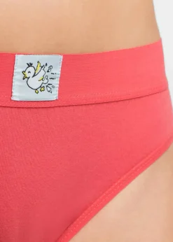 Damen bonprix Höschen|Baumwollunterwäsche|Slip (10er Pack)