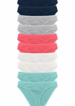 Discount Slip (10er Pack) Damen Höschen|Baumwollunterwäsche