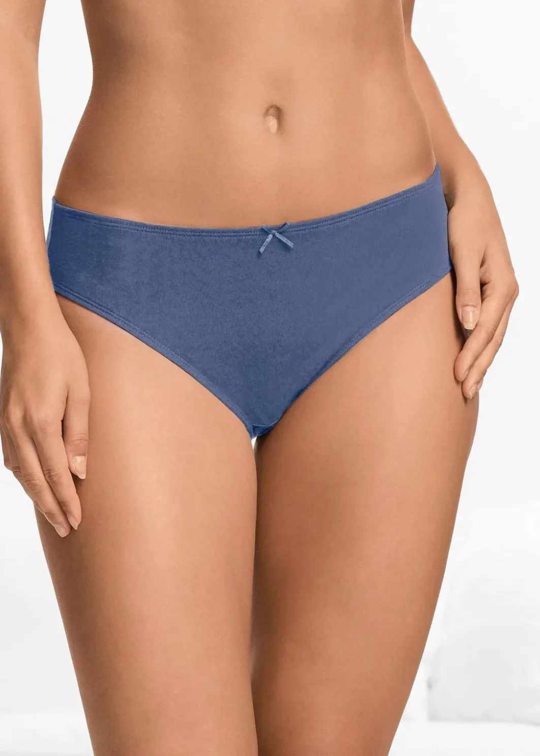 Damen bonprix Höschen|Baumwollunterwäsche|Slip (6er Pack)