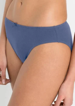 Damen bonprix Höschen|Baumwollunterwäsche|Slip (6er Pack)