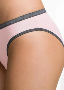 Damen bonprix Wäsche·Baumwollunterwäsche|Wäsche·Höschen|Slip (5er Pack)