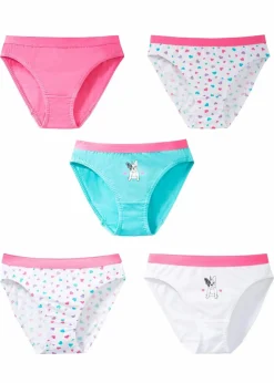 New Slip mit Bio-Baumwolle (5er Pack) Kinder Mehrfachpacks|Mädchen·Unterwäsche