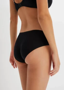 Damen bonprix Wäsche·Basics|Wäsche·Baumwollunterwäsche|Slip mit V-Shape (5er Pack)