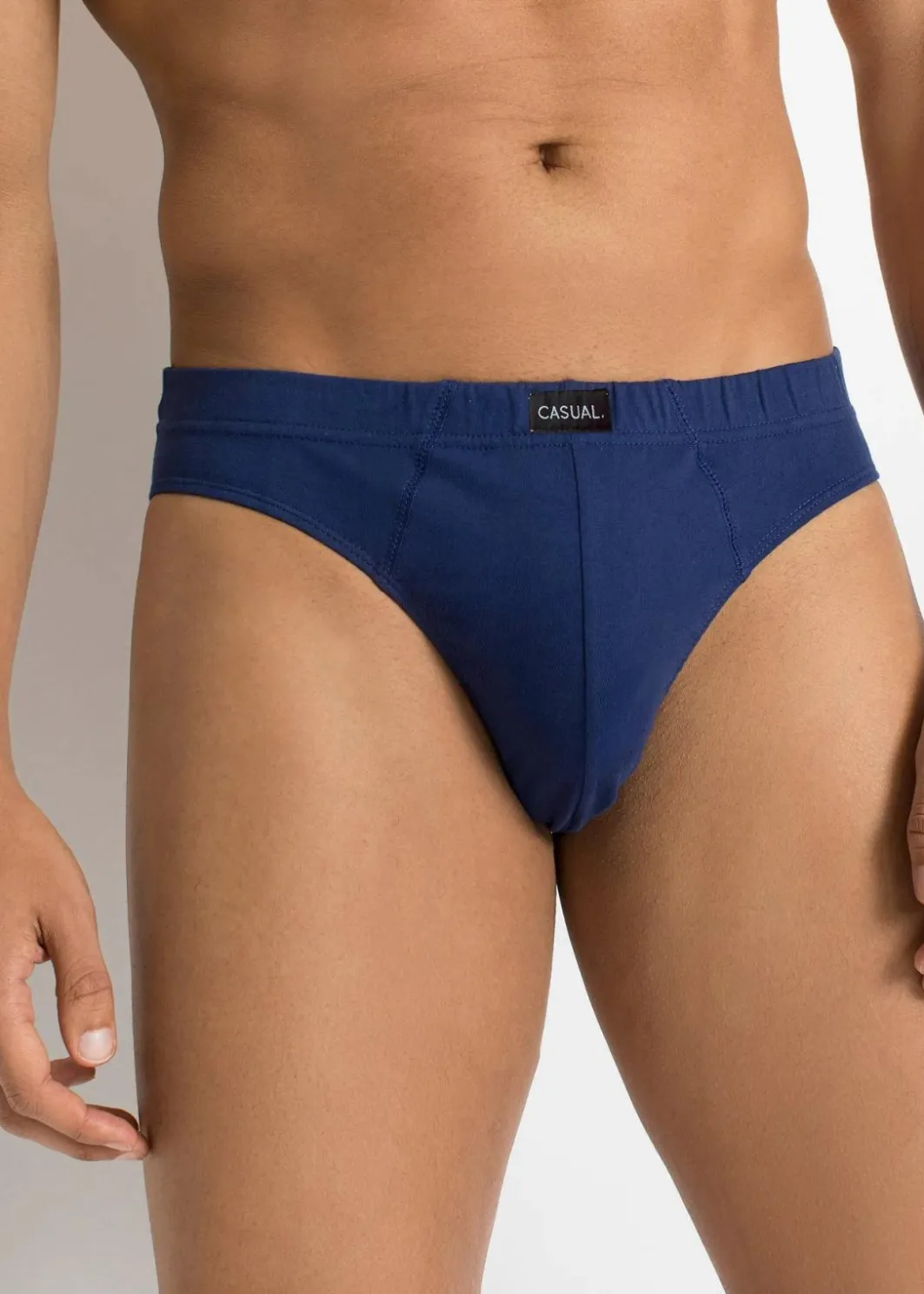 Herren bonprix Große Größen|Wäsche|Slip mit weicher Baumwolle (10er Pack)